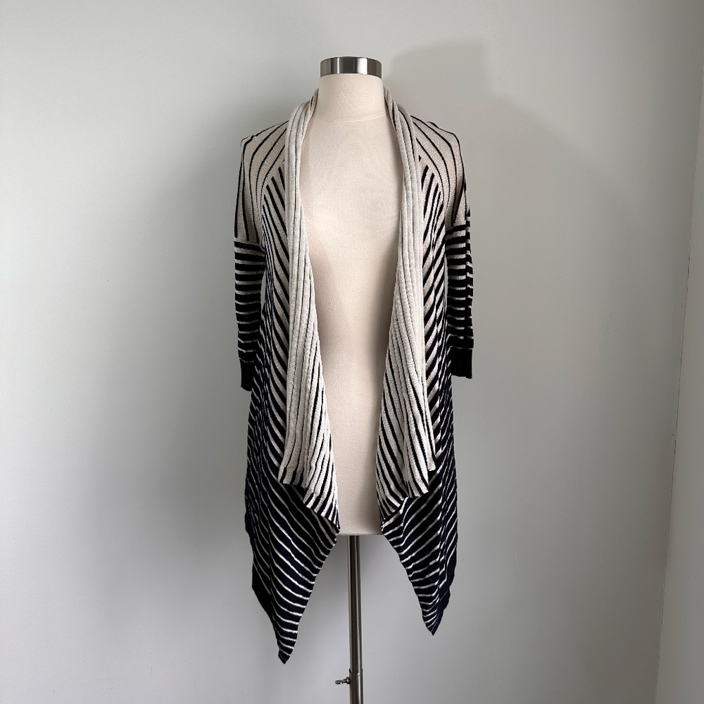 Cache Open Front Cardigan Sweater Size XS